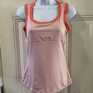 Nike t-back tank top.